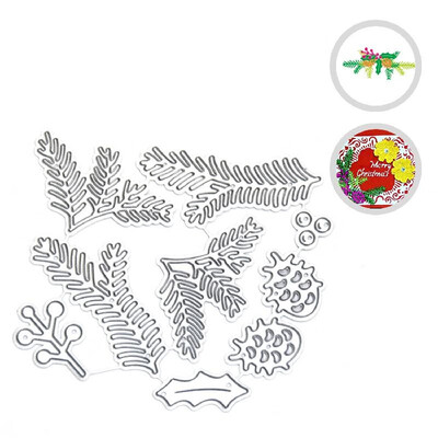 Christmas Metal Cutting Dies Leaves Shape Cutting Die for Kids DIY Scrapbooking Card Photo Album Embossing Paper Cards Making Moul
Christmas Metal Cutting Dies Leaves Shape Cutting Die for Kids DIY Scrapbooking Card Photo Album Embossing Paper Cards Making Moul
