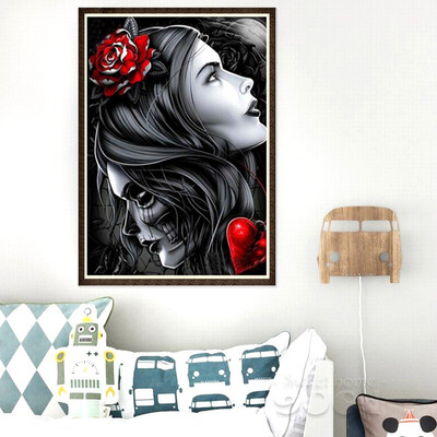 Toponeto Special Shaped Diamond Painting DIY 5D Cross Stitch Kits Crystal