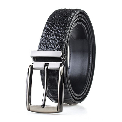 New Men leather belt high quality Alloy pin buckle belt Business affairs Men high quality casual solid color belt
New Men leather belt high quality Alloy pin buckle belt Business affairs Men high quality casual solid color belt