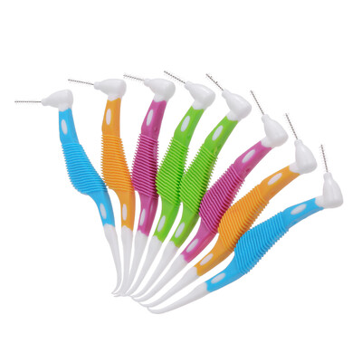 8 PcsBox Interdental Brush Double-end Brushpicks Safely Removes Food Debris Between Teeth Oral Hygeian Care Brushes
8 PcsBox Interdental Brush Double-end Brushpicks Safely Removes Food Debris Between Teeth Oral Hygeian Care Brushes