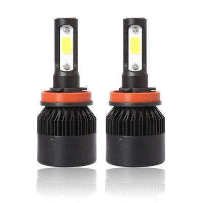 H11 S2B 2PCS Led Cob LED Chip Car Headlamp 36W 6000k White Light 8000LM Car Bulb Fog Light Black
H11 S2B 2PCS Led Cob LED Chip Car Headlamp 36W 6000k White Light 8000LM Car Bulb Fog Light Black