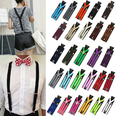 New Fashion Men Women Clip on Suspenders Elastic Y-Shape Back Formal Unisex Adjustable Braces
New Fashion Men Women Clip on Suspenders Elastic Y-Shape Back Formal Unisex Adjustable Braces