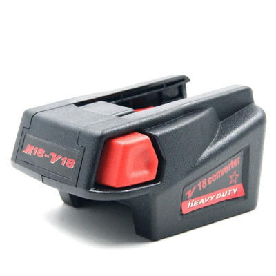 Powerful Adapter Converter for Milwaukee M18 18V Li-ion Cell to Milwaukee V18 18V Cell Lithium Cordless USB Charge Tool
Powerful Adapter Converter for Milwaukee M18 18V Li-ion Cell to Milwaukee V18 18V Cell Lithium Cordless USB Charge Tool