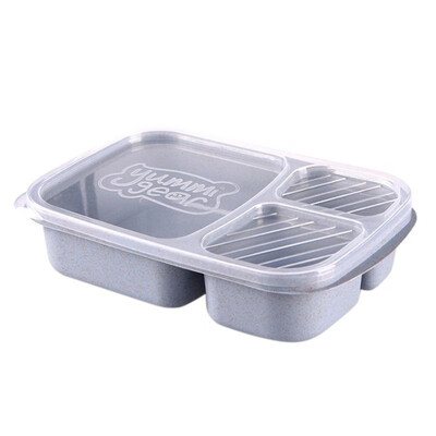 Wheat Straw Box 3 Grid With Lid Environmentally friendly Microwave Food Box Biodegradable Storage Container Lunch For Picnic
Wheat Straw Box 3 Grid With Lid Environmentally friendly Microwave Food Box Biodegradable Storage Container Lunch For Picnic