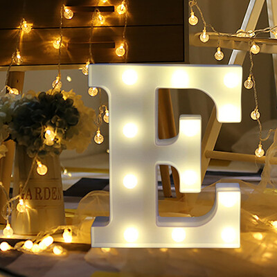 Siaonvr Remote control Alphabet Letter Lights LED Light Up White Plastic Letters Stand E
Siaonvr Remote control Alphabet Letter Lights LED Light Up White Plastic Letters Stand E