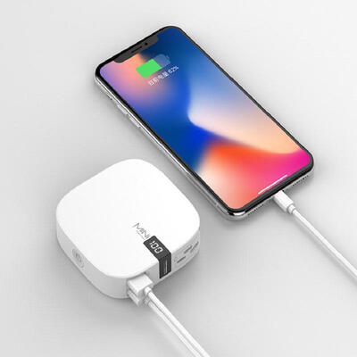 10000 MAh Mini Power Bank Type-C&Lighting Fast Input Digital Display Powerbank Double USB Fast Output Portable Charging Treasure
10000 MAh Mini Power Bank Type-C&Lighting Fast Input Digital Display Powerbank Double USB Fast Output Portable Charging Treasure