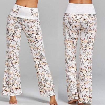 Tailored Women Dog Printing Bell Bottoms Flare Trousers High Waisted Wide Leg Yoga Pants
Tailored Women Dog Printing Bell Bottoms Flare Trousers High Waisted Wide Leg Yoga Pants