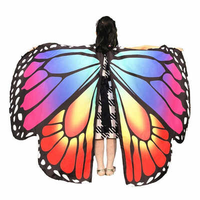 Halloween Butterfly Wings Type Cloak Children Cloak Party Decoration Cute Butterfly Cloak Festive Party Supplies
Halloween Butterfly Wings Type Cloak Children Cloak Party Decoration Cute Butterfly Cloak Festive Party Supplies