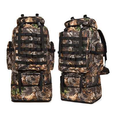 Outdoor Training Hunting Backpack Molle Bug-out Bag Survival Range Bag Exploration Trekking Backpack 100L
Outdoor Training Hunting Backpack Molle Bug-out Bag Survival Range Bag Exploration Trekking Backpack 100L