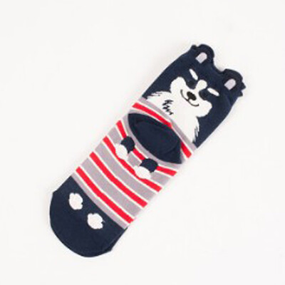 Design Fashion Fantastic Women Cute Cartoon Puppy Cotton Socks Floor Socks