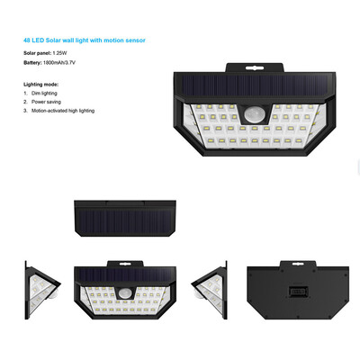 〖Follure〗New Upgraded 48 LED Solar Lights with Wide Angle Illumination Outdoor Motion Sen
〖Follure〗New Upgraded 48 LED Solar Lights with Wide Angle Illumination Outdoor Motion Sen