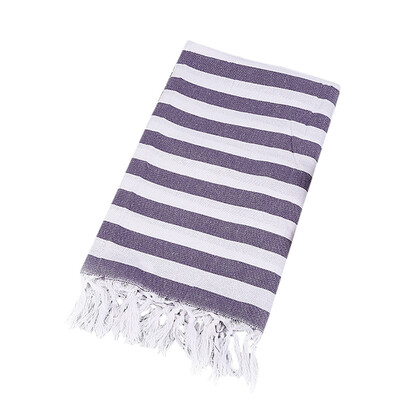 Toponeto Turkish Cotton Bath Beach Spa Sauna Yoga Fringed Jacquard Towel