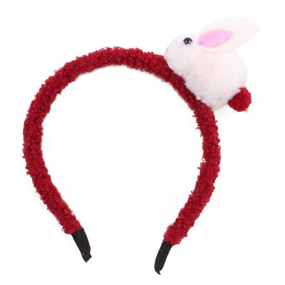 Kids Cute Rabbit Headbands Easter Hairband Girls Cotton Cloth Hair Clips
