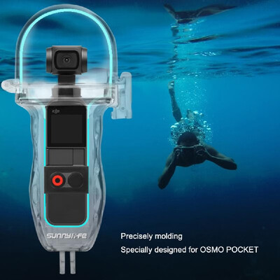 Dive Case Housing 60M Depth Waterproof Cameras Case Protective Diving Cover for Osmo Pocket Camera
Dive Case Housing 60M Depth Waterproof Cameras Case Protective Diving Cover for Osmo Pocket Camera