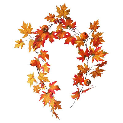 Artificial Hanging Leaves Natural Artificial Plants Wall Door Realistic Fake Sunflower Pumpkin Autumn Fall Leaves for Christmas Pa
Artificial Hanging Leaves Natural Artificial Plants Wall Door Realistic Fake Sunflower Pumpkin Autumn Fall Leaves for Christmas Pa