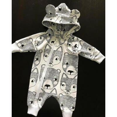 Newborn Infant Baby Boy Girl Fox Cotton Hooded Romper Jumpsuit Clothes Outfit
Newborn Infant Baby Boy Girl Fox Cotton Hooded Romper Jumpsuit Clothes Outfit