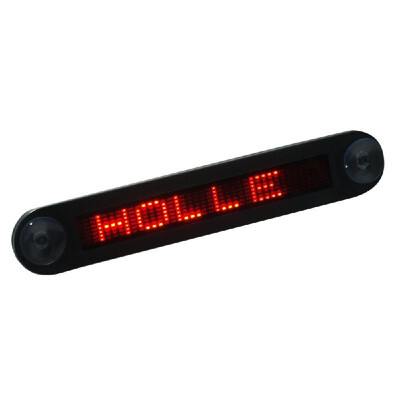 12V Car Mini Super Slim LED Programmable Message Sign Scrolling Display Board with Remote
12V Car Mini Super Slim LED Programmable Message Sign Scrolling Display Board with Remote