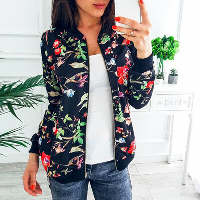 Toponeto Womens Ladies Retro Floral Printing Zipper Up Jacket Casual Tops Coat Outwear
Toponeto Womens Ladies Retro Floral Printing Zipper Up Jacket Casual Tops Coat Outwear