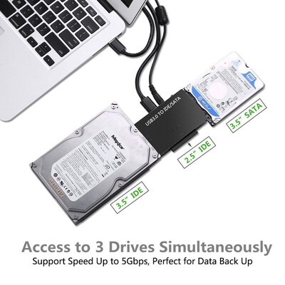 SATA to USB IDE Adapter USB 30 Sata 3 Cable for 25 35 Hard Disk Drive HDD SSD USB Converter IDE SATA Adapter
SATA to USB IDE Adapter USB 30 Sata 3 Cable for 25 35 Hard Disk Drive HDD SSD USB Converter IDE SATA Adapter