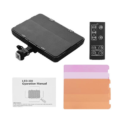 LED Video Light Photography Lamp Panel Brightness Adjustable 5500K with 3pcs Color for Canon Nikon Sony DSLR Camera DV Camcorder
LED Video Light Photography Lamp Panel Brightness Adjustable 5500K with 3pcs Color for Canon Nikon Sony DSLR Camera DV Camcorder