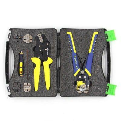 KKmoon Professional Wire Crimpers Multifunctional Engineering Ratcheting Terminal Crimping Pliers Wire Strippers Bootlace Ferrule
KKmoon Professional Wire Crimpers Multifunctional Engineering Ratcheting Terminal Crimping Pliers Wire Strippers Bootlace Ferrule