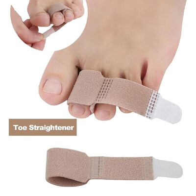 Toe Straightener Toe Tape Bandage Hammer Toe Hallux Valgus Corrector Toe Separator Splint Wrap Foot Care Tool for Men & Women
Toe Straightener Toe Tape Bandage Hammer Toe Hallux Valgus Corrector Toe Separator Splint Wrap Foot Care Tool for Men & Women