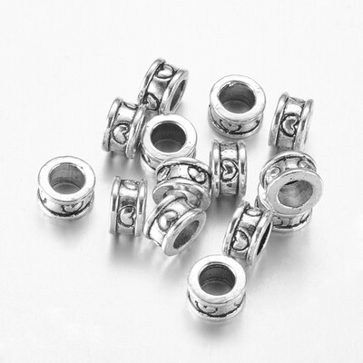 Alloy European Beads Tibetan Style Column Antique Silver Lead Free&Cadmium Free 8x8x5mm Hole 5mm
Alloy European Beads Tibetan Style Column Antique Silver Lead Free&Cadmium Free 8x8x5mm Hole 5mm