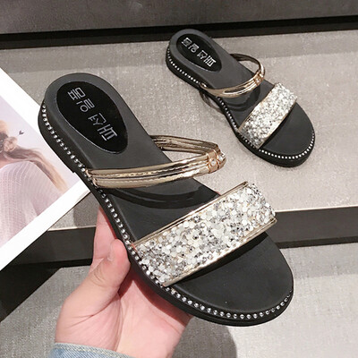 Sandals women flat - bottom Korean version of a pair of shoes with the slope shoes simple chic students cool summer
Sandals women flat - bottom Korean version of a pair of shoes with the slope shoes simple chic students cool summer