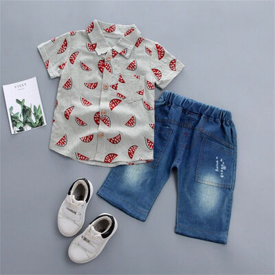 2PCS Toddler Kids Baby Boy Clothes Outfit Set T Shirt TopsPants Leggings Summer 
2PCS Toddler Kids Baby Boy Clothes Outfit Set T Shirt TopsPants Leggings Summer