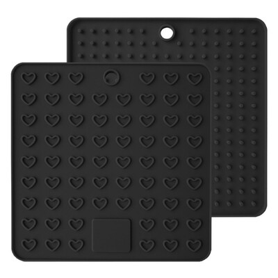2pc Square Heat Resistant Silicone Mat Dish Drying Mat Drink Cup Coasters Non-slip Pot Holder Table Placemat Kitchen Accessories
2pc Square Heat Resistant Silicone Mat Dish Drying Mat Drink Cup Coasters Non-slip Pot Holder Table Placemat Kitchen Accessories