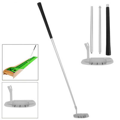 Greensen Four-section Foldable Portable Golf Putter Club for Golf Putting Practice Training Accessory
Greensen Four-section Foldable Portable Golf Putter Club for Golf Putting Practice Training Accessory