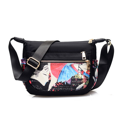 Nylon Single Shoulder Bag Leisure Waterproof Oxford Canvas Bag Woman Slant Bag Printed Fashion Mom Bag
Nylon Single Shoulder Bag Leisure Waterproof Oxford Canvas Bag Woman Slant Bag Printed Fashion Mom Bag
