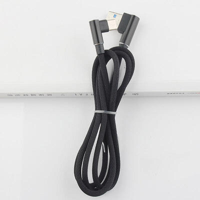 Dual Head 90 Degree Angled USB Type-C Charging Data Cable USB Braided Cable For Mobile Phone-1m
Dual Head 90 Degree Angled USB Type-C Charging Data Cable USB Braided Cable For Mobile Phone-1m