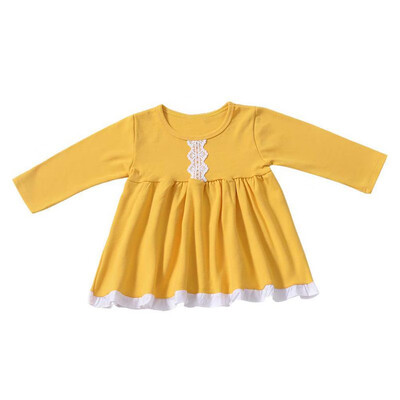 Baby Girls Dress Autumn Long-Sleeve Princess Dress Kids Clothes Children Casual Dress For Baby Cute Dress
Baby Girls Dress Autumn Long-Sleeve Princess Dress Kids Clothes Children Casual Dress For Baby Cute Dress
