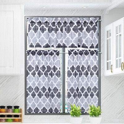 Bladies Moroccan Kitchen Curtains Valances&Tiers 3 pcs Set Honeycomb pattern Cross 4686
Bladies Moroccan Kitchen Curtains Valances&Tiers 3 pcs Set Honeycomb pattern Cross 4686