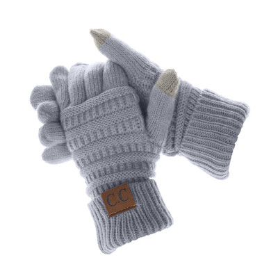 Winter Warm Soft Knitted Fullfinger CC Gloves Anti-Slip Touch Screen Smart Cellphone Finger Tips Mittens Thermal Glove
Winter Warm Soft Knitted Fullfinger CC Gloves Anti-Slip Touch Screen Smart Cellphone Finger Tips Mittens Thermal Glove