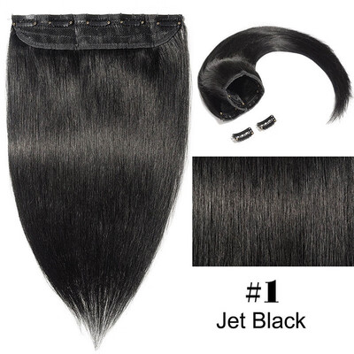 100 Remy Double Weft Clip in Hair Extensions Human Hair 16-22 inch 34 Full Head 1 piece 5 clips Smooth Silky Straight for Women
100 Remy Double Weft Clip in Hair Extensions Human Hair 16-22 inch 34 Full Head 1 piece 5 clips Smooth Silky Straight for Women