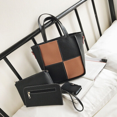 Women Bag Fashion 2019 Ladies Tote Girls Spliced Color Block Handbag Shoulder Bags Composite Casual Crossbody PU Leather
Women Bag Fashion 2019 Ladies Tote Girls Spliced Color Block Handbag Shoulder Bags Composite Casual Crossbody PU Leather