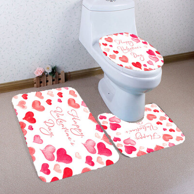 Gobestart 3PCS Valentines Day Pattern Non Slip Toilet Seat Cover Rug Bathroom Set Decor
Gobestart 3PCS Valentines Day Pattern Non Slip Toilet Seat Cover Rug Bathroom Set Decor
