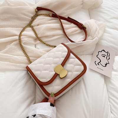 Texture contrast color bag chic lock chain womens bag new 2019 diamond small square shoulder bag messenger bag
Texture contrast color bag chic lock chain womens bag new 2019 diamond small square shoulder bag messenger bag