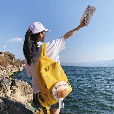 Hmmm backpack female ins fashion bag female Korean high school large backpack female travel bag
Hmmm backpack female ins fashion bag female Korean high school large backpack female travel bag