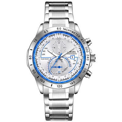 SMAEL 9062 Fashion Sports Watch Casual Waterproof Stainless Steel Wristwatch Male Calendar Quartz Watches
SMAEL 9062 Fashion Sports Watch Casual Waterproof Stainless Steel Wristwatch Male Calendar Quartz Watches