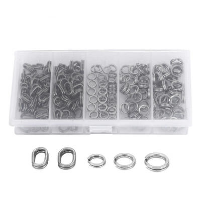 Greensen 200pcs Stainless Steel Double Split Ring Connector Fishing Tackle Accessories
Greensen 200pcs Stainless Steel Double Split Ring Connector Fishing Tackle Accessories