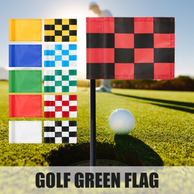Golf Green Flag Practice Putting Training Green Flag Nylon Golf Flag Pure Color Checkered Golf Target Flags
Golf Green Flag Practice Putting Training Green Flag Nylon Golf Flag Pure Color Checkered Golf Target Flags