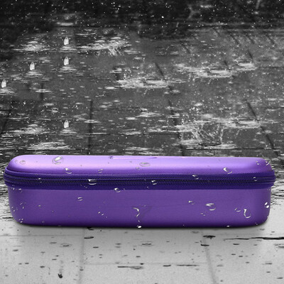 Electric Toothbrush Holder For Oral-B Travel Case Purple Portable Carry