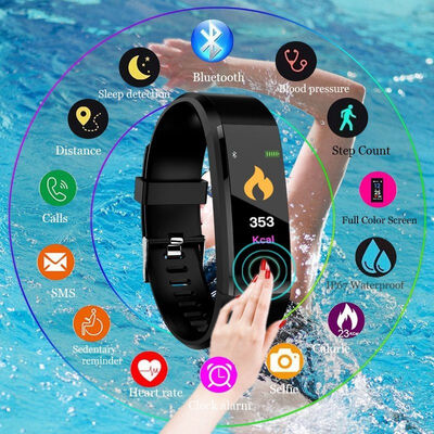 Bluetooth Smart Wristband Colorful Screen Tracker GPS Fitness Tracker Smart Watch Band Trackers
Bluetooth Smart Wristband Colorful Screen Tracker GPS Fitness Tracker Smart Watch Band Trackers