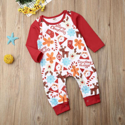 US Toddlers Baby Girl Boy Kids Clothes Romper Bodysuit Jumpsuit Xmas Outfits Set
US Toddlers Baby Girl Boy Kids Clothes Romper Bodysuit Jumpsuit Xmas Outfits Set