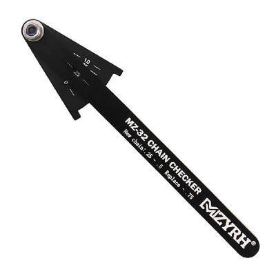Bicycle Chain Checker Multi-Functional Bike Chain Wear Indicator Tool Cycling Repair Tool Kit 
Bicycle Chain Checker Multi-Functional Bike Chain Wear Indicator Tool Cycling Repair Tool Kit