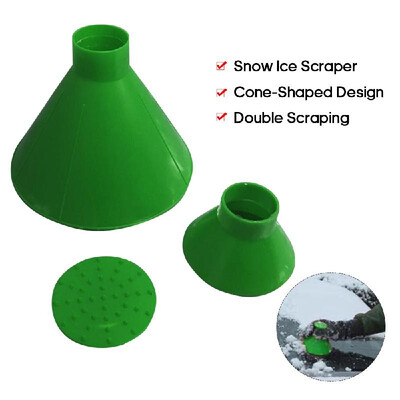3PCS Ice Scraper Tool Cone Shaped Car Windshield Snow Remover Outdoor Round Funnel Kit Mini Portable
3PCS Ice Scraper Tool Cone Shaped Car Windshield Snow Remover Outdoor Round Funnel Kit Mini Portable