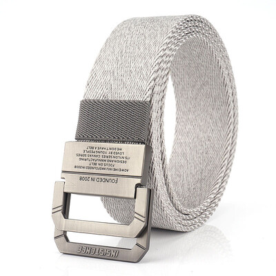 Unisex Belt Solid Color Quality Nylon Double Ring Buckle Men belt Youth Men&Women Casual Cowboy Pants Wild belts 125cm
Unisex Belt Solid Color Quality Nylon Double Ring Buckle Men belt Youth Men&Women Casual Cowboy Pants Wild belts 125cm